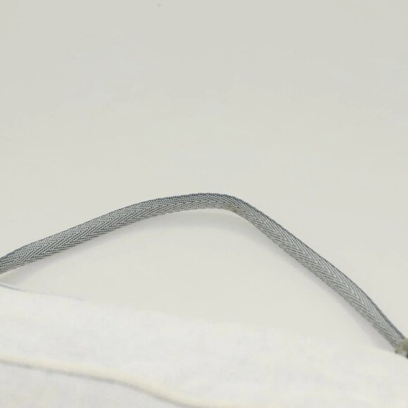 PRADA Sports Accessory Pouch Canvas Light Blue Silver Auth - Picture 9 of 16